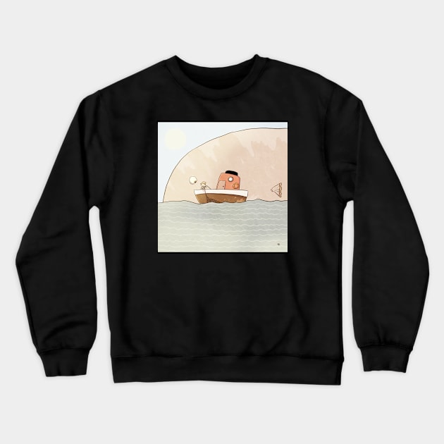 Surprise Crewneck Sweatshirt by NinoBalitaIllustration